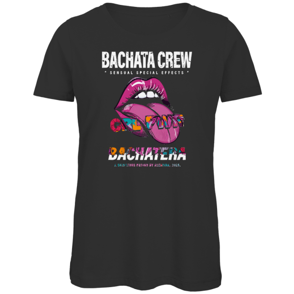 Latin Flow Bachatera Tee Rundhals Damen